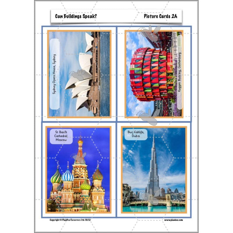 PlanBee KS1 Building Art | Can Buildings Speak? | PlanBee