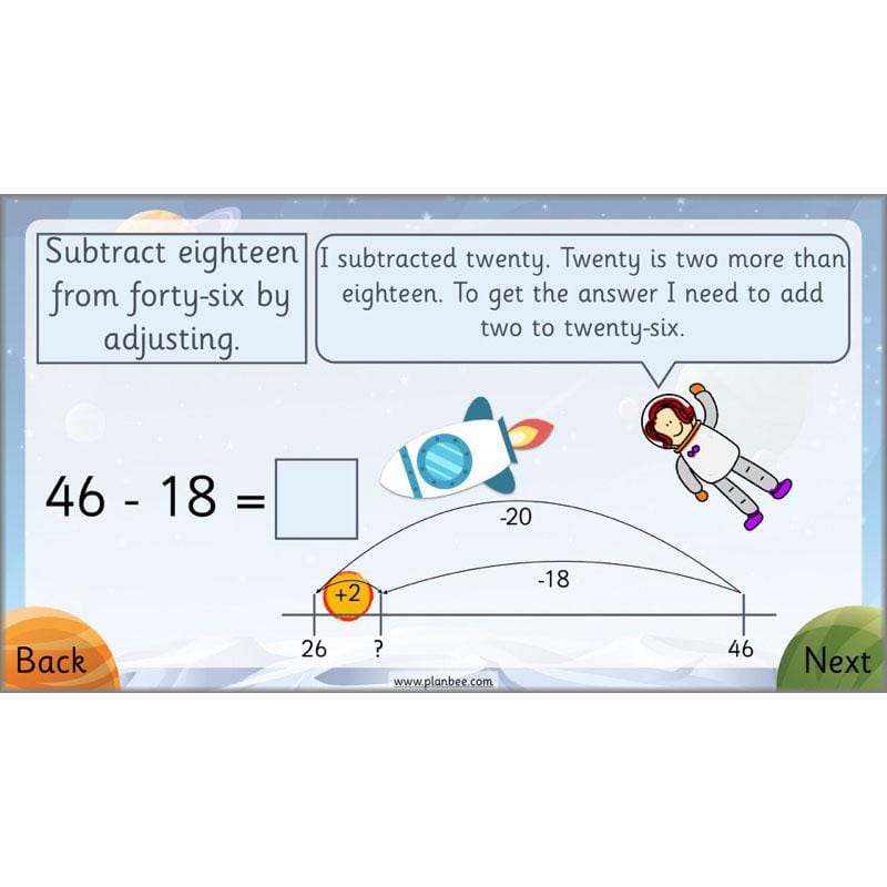 PlanBee Can We Link Addition and Subtraction? KS1 Maths Planning Year 2