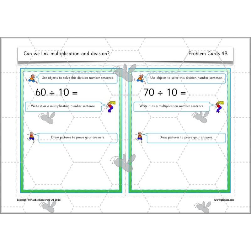 PlanBee Can We Link Multiplication and Division? Year 2 Maths scheme of work
