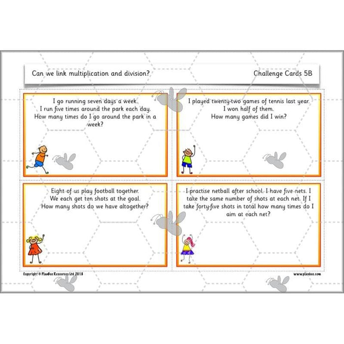 PlanBee Can We Link Multiplication and Division? Year 2 Maths scheme of work