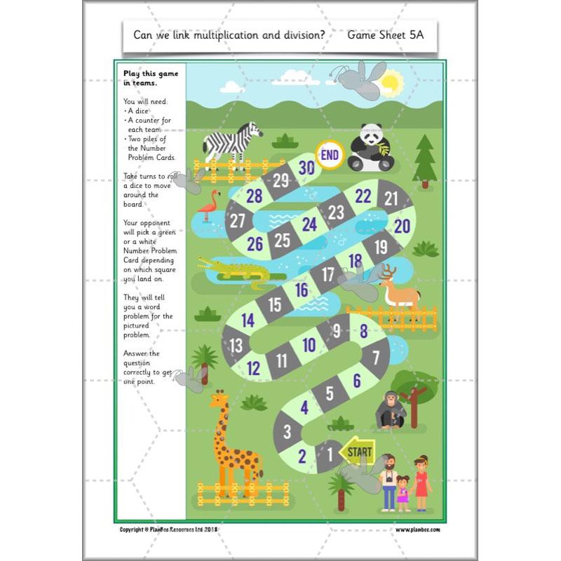 PlanBee Can We Link Multiplication and Division? Year 2 Maths scheme of work