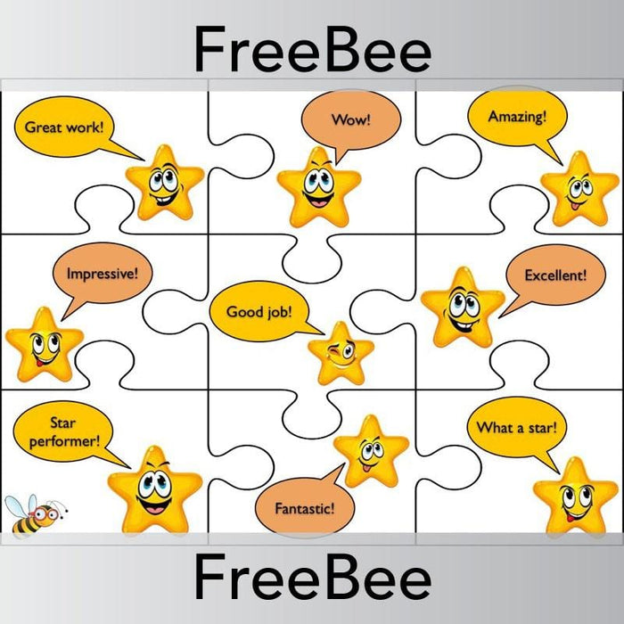 PlanBee Printable Castle Jigsaw | PlanBee FreeBees