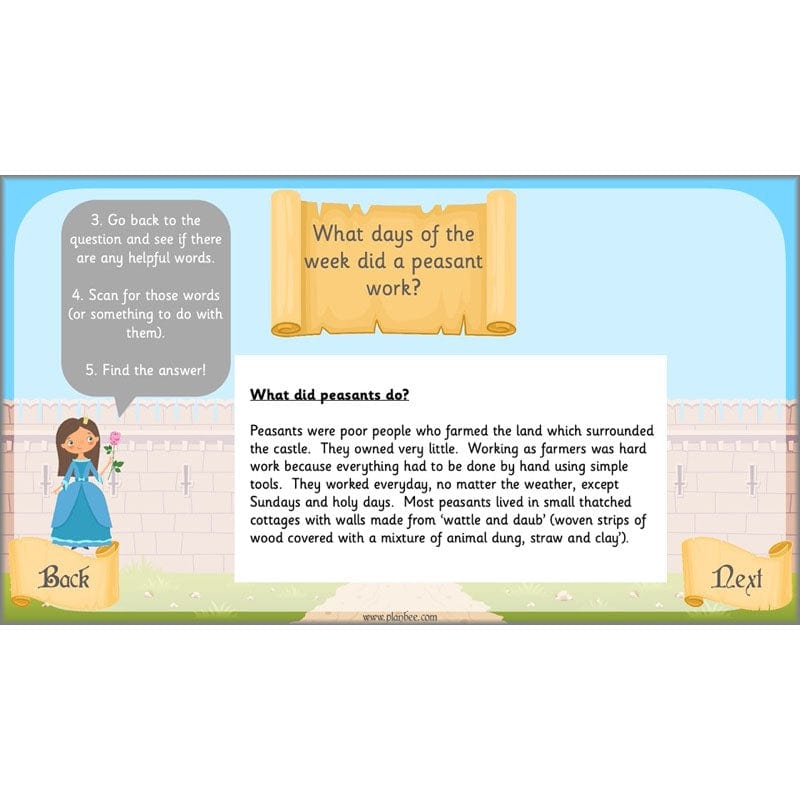 PlanBee Castles Year 2 English Planning Pack by PlanBee