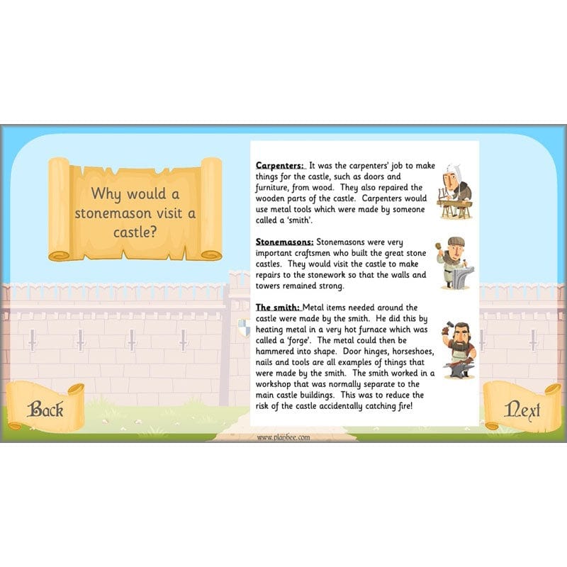 PlanBee Castles Year 2 English Planning Pack by PlanBee