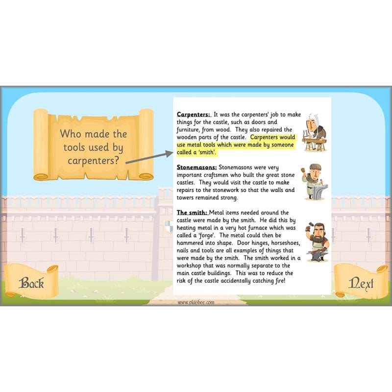 PlanBee Castles Year 2 English Planning Pack by PlanBee