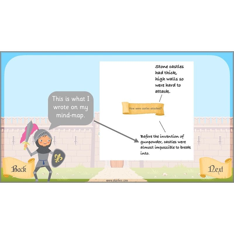 PlanBee Castles Year 2 English Planning Pack by PlanBee