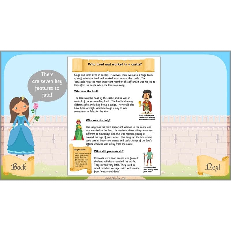 PlanBee Castles Year 2 English Planning Pack by PlanBee