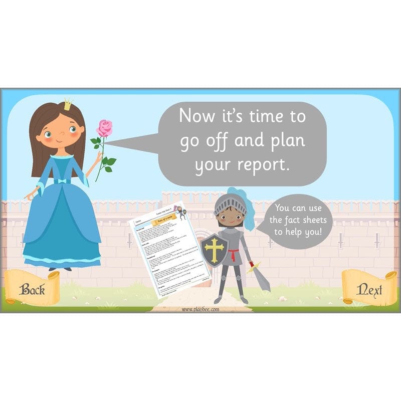 PlanBee Castles Year 2 English Planning Pack by PlanBee