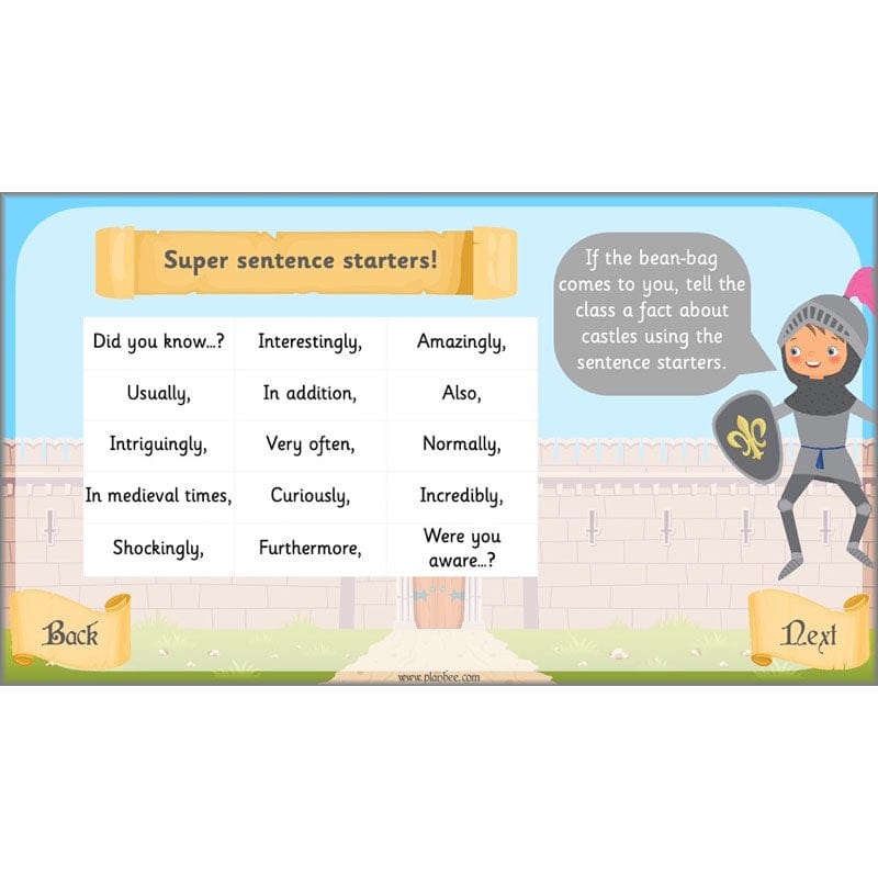 PlanBee Castles Year 2 English Planning Pack by PlanBee