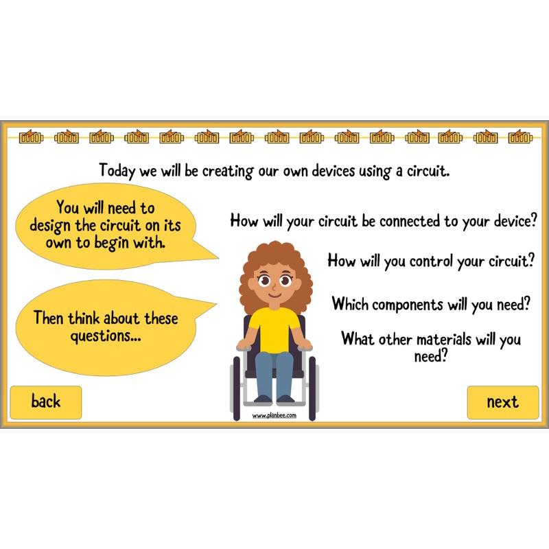 PlanBee Changing Circuits - Electricity Year 6 Lesson Planning
