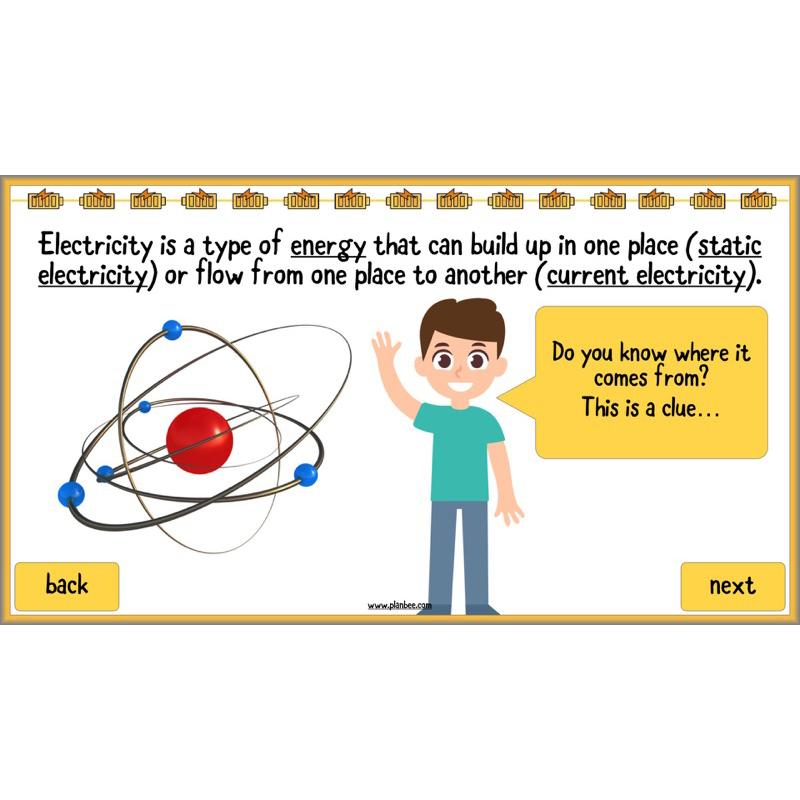 PlanBee Changing Circuits - Electricity Year 6 Lesson Planning