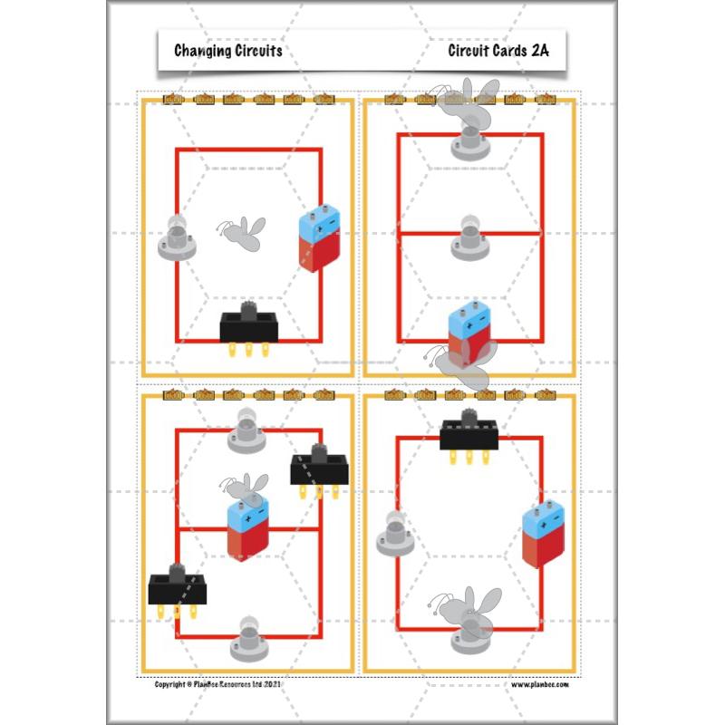 PlanBee Changing Circuits - Electricity Year 6 Lesson Planning