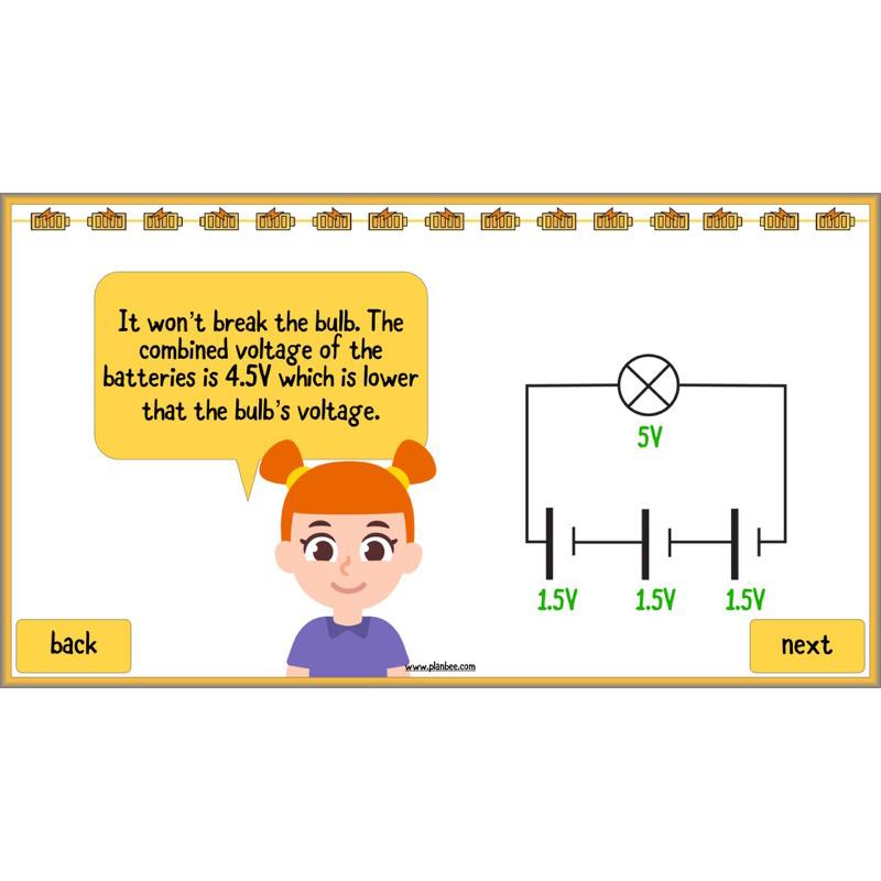 PlanBee Changing Circuits - Electricity Year 6 Lesson Planning