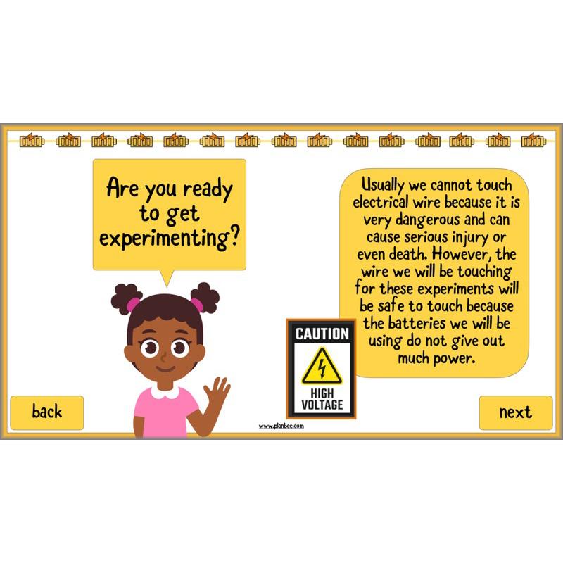 PlanBee Changing Circuits - Electricity Year 6 Lesson Planning