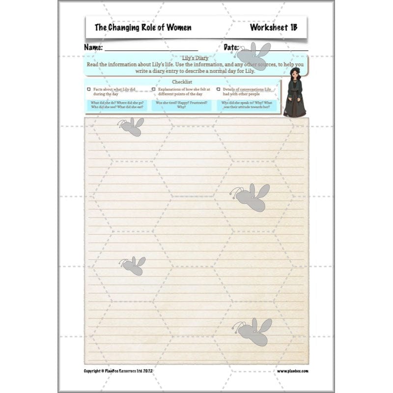 PlanBee The Changing Role of Women KS2 History Resources by PlanBee