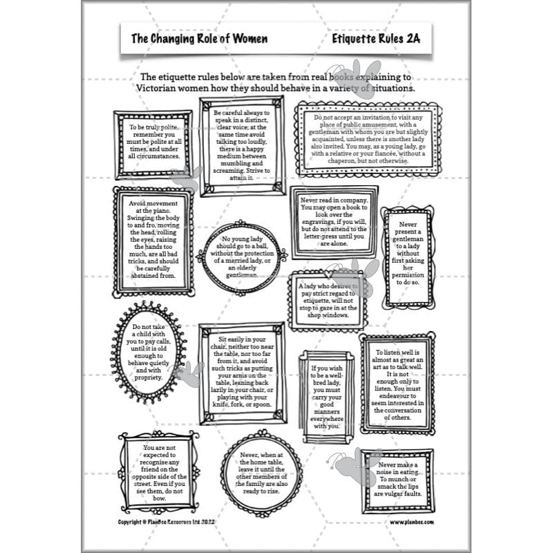 PlanBee The Changing Role of Women KS2 History Resources by PlanBee