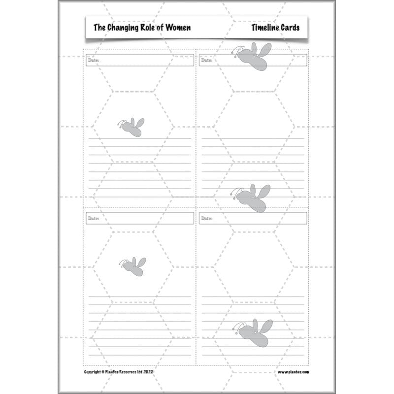 PlanBee The Changing Role of Women KS2 History Resources by PlanBee