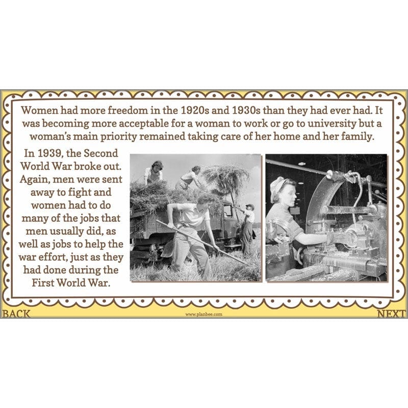 PlanBee The Changing Role of Women KS2 History Resources by PlanBee