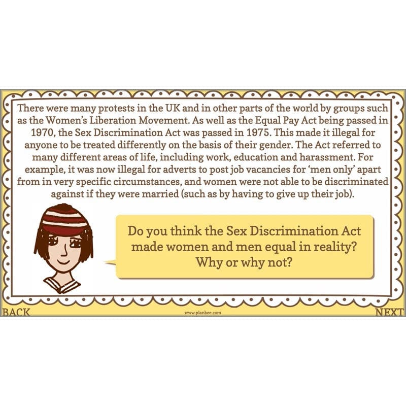 PlanBee The Changing Role of Women KS2 History Resources by PlanBee