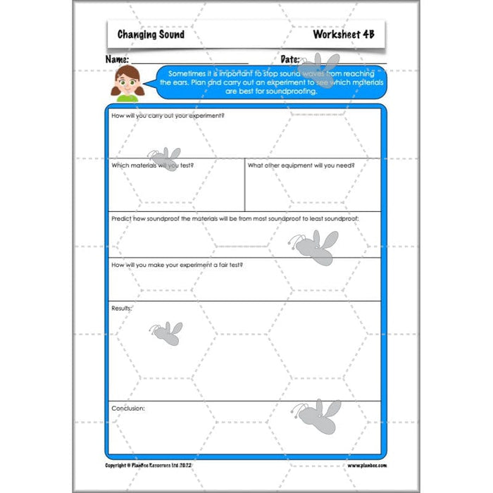 PlanBee Changing Sounds KS2 Year 4 Science Planning | PlanBee