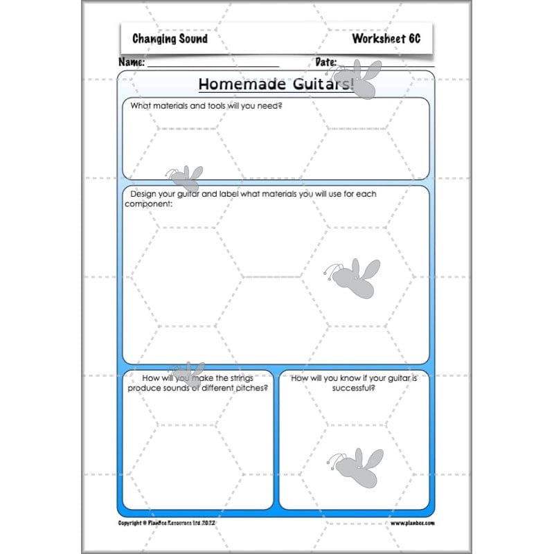 PlanBee Changing Sounds KS2 Year 4 Science Planning | PlanBee