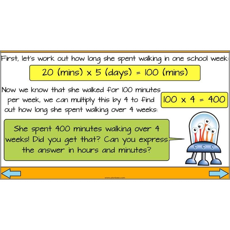 PlanBee Changing Time Year 5 Maths Lesson Planning Pack