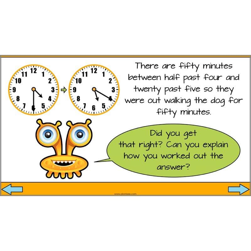 PlanBee Changing Time Year 5 Maths Lesson Planning Pack