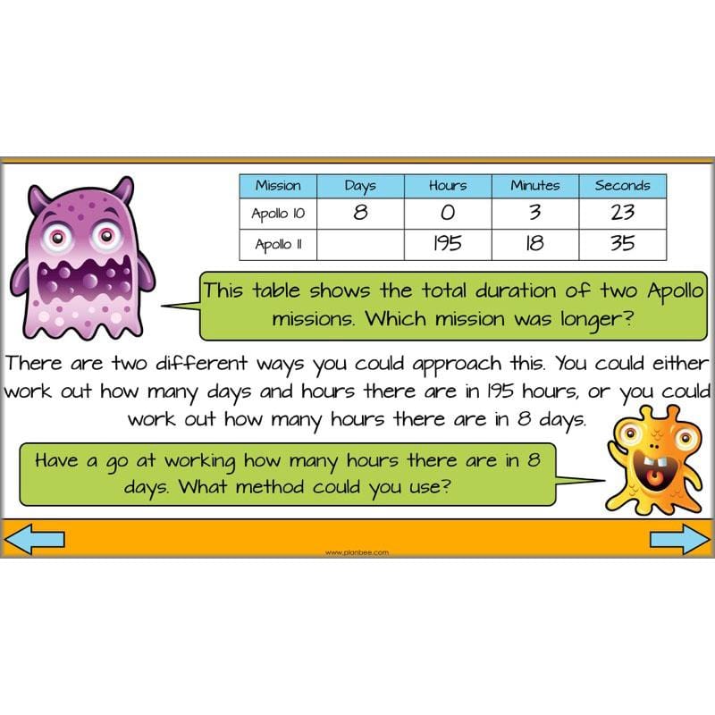 PlanBee Changing Time Year 5 Maths Lesson Planning Pack