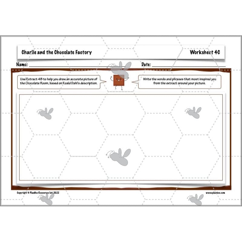 PlanBee Charlie and the Chocolate Factory Resources KS2 Pack | PlanBee