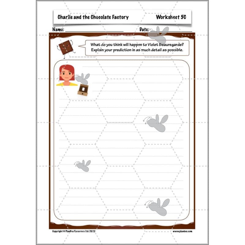 PlanBee Charlie and the Chocolate Factory Resources KS2 Pack | PlanBee