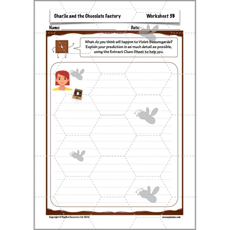 PlanBee Charlie and the Chocolate Factory Resources KS2 Pack | PlanBee