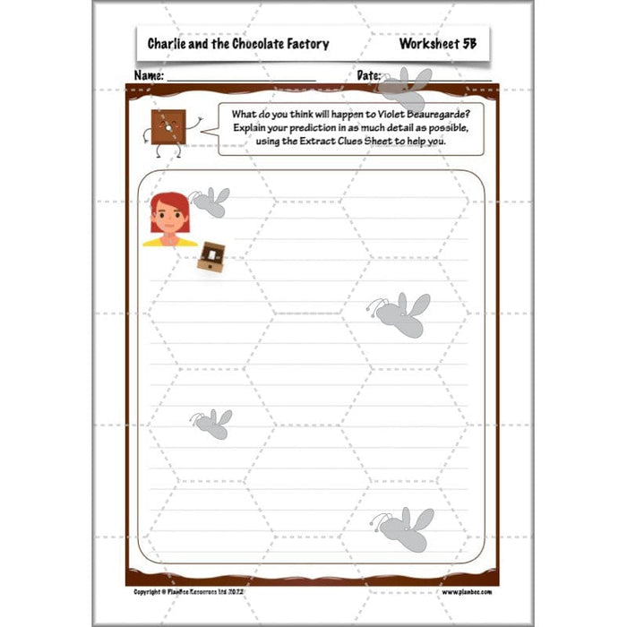 Charlie and the Chocolate Factory Resources KS2 Pack | PlanBee charlie-and-the-chocolate-factory-resources-ks2-pack-planbee