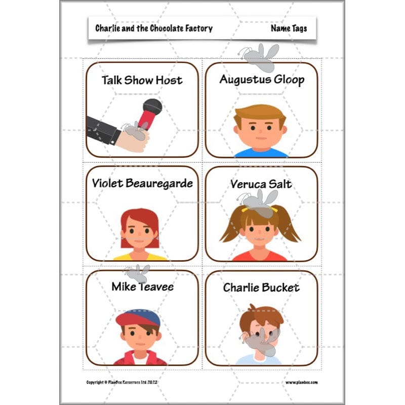 PlanBee Charlie and the Chocolate Factory Resources KS2 Pack | PlanBee