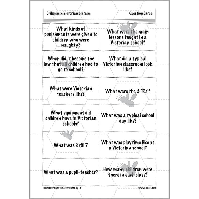 PlanBee Children in Victorian Britain | PlanBee KS2 History Lessons