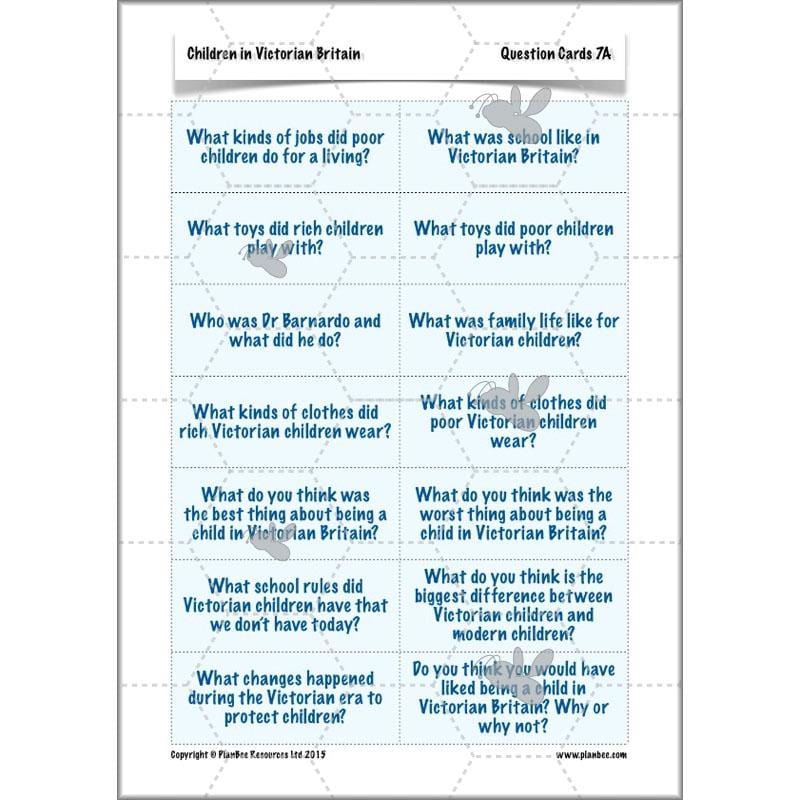 PlanBee Children in Victorian Britain | PlanBee KS2 History Lessons