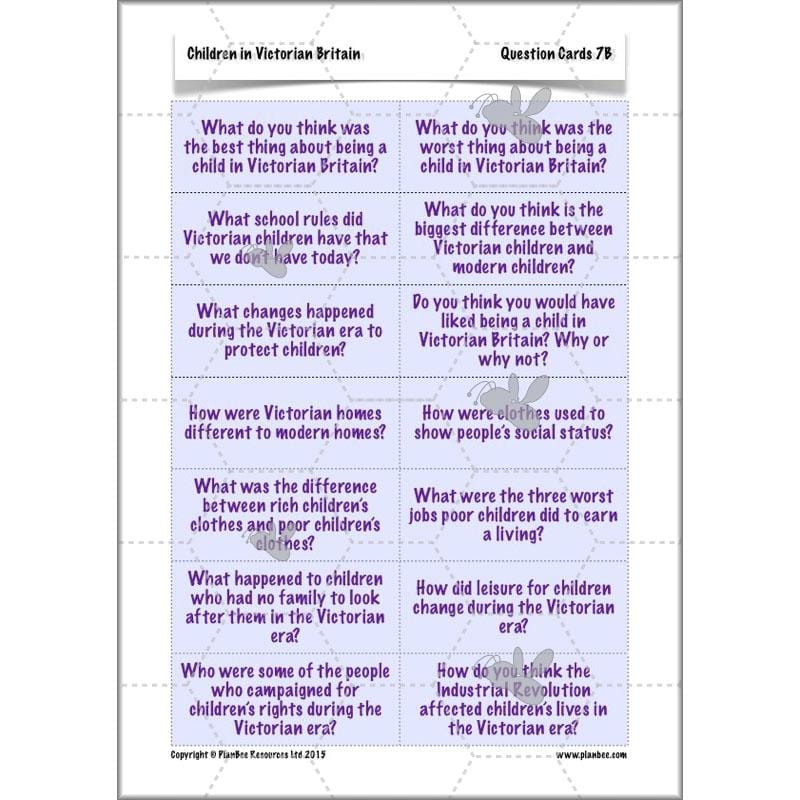 PlanBee Children in Victorian Britain | PlanBee KS2 History Lessons