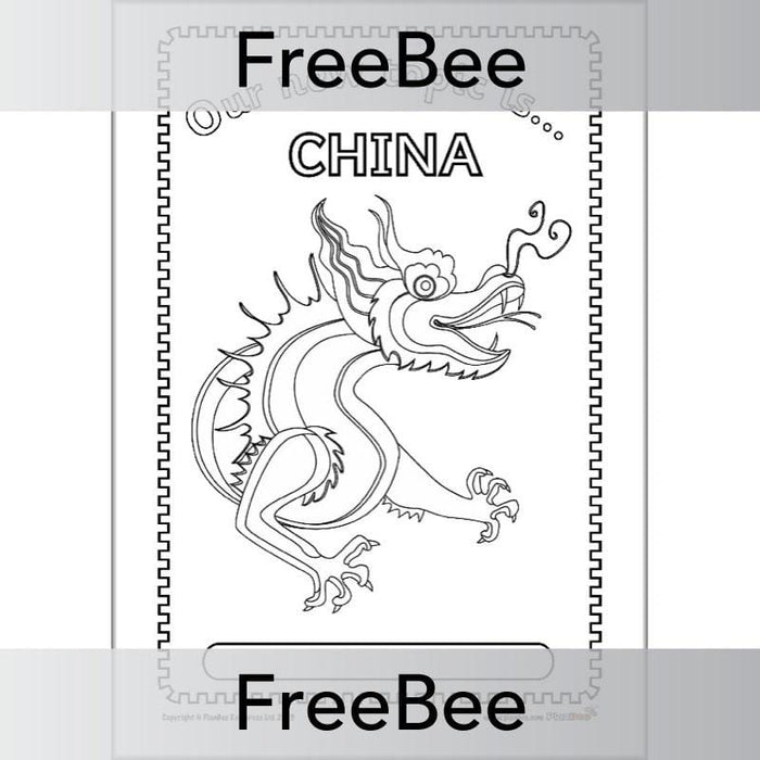 Free Downloadable China Topic Bundle Cover by PlanBee