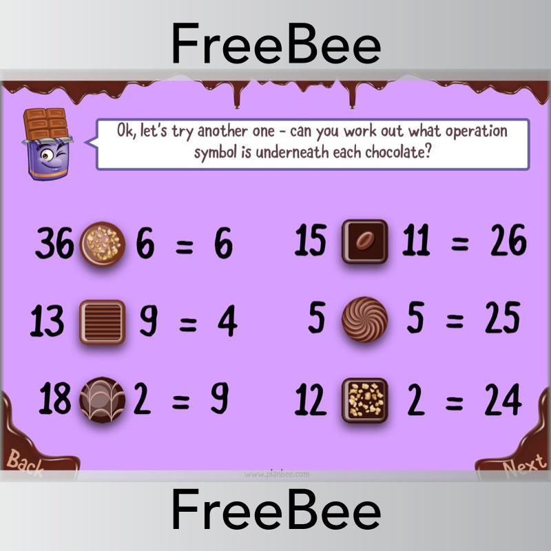 Free Chocolate Themed Brain Teasers by PlanBee