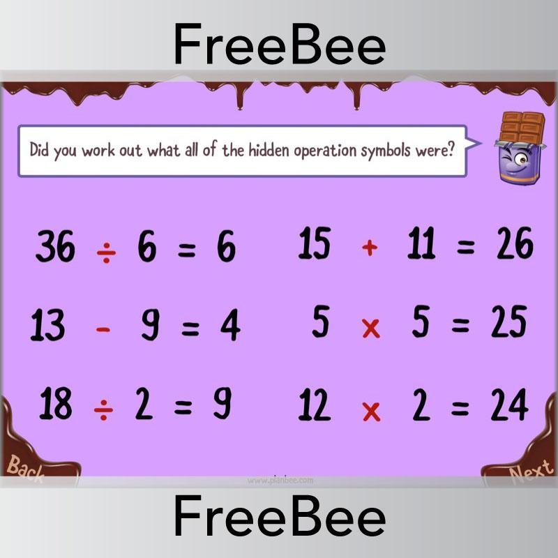 Free Chocolate Themed Brain Teasers by PlanBee