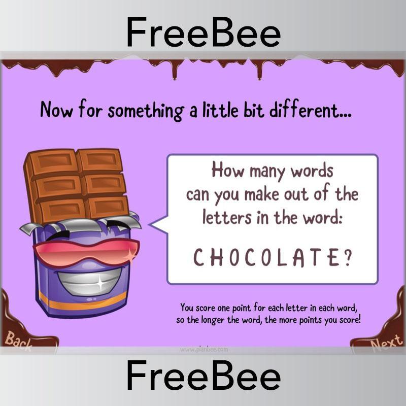 Free Chocolate Themed Brain Teasers by PlanBee