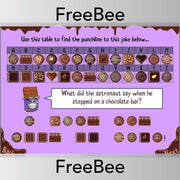 Free Chocolate Themed Brain Teasers by PlanBee