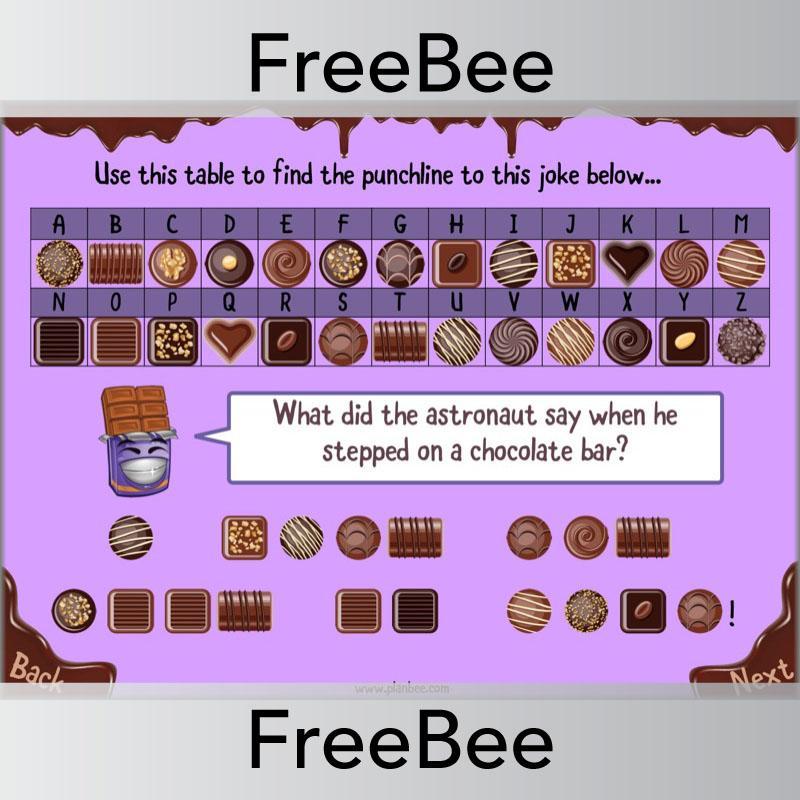 Free Chocolate Themed Brain Teasers by PlanBee