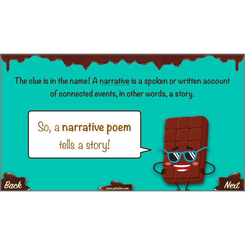 PlanBee Chocolate Poetry KS2 | Poetry Year 4