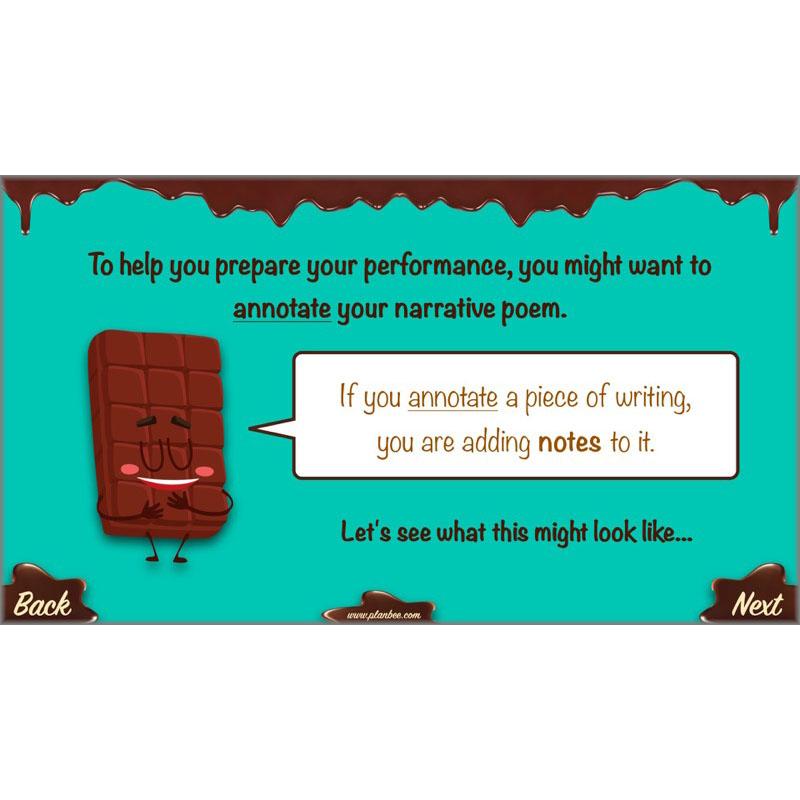 PlanBee Chocolate Poetry KS2 | Poetry Year 4