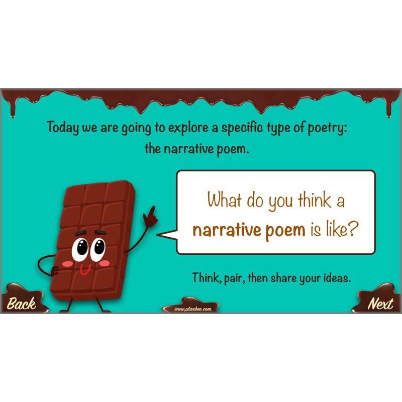 PlanBee Chocolate Poetry KS2 | Poetry Year 4