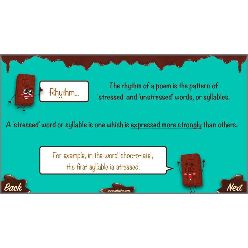 PlanBee Chocolate Poetry KS2 | Poetry Year 4