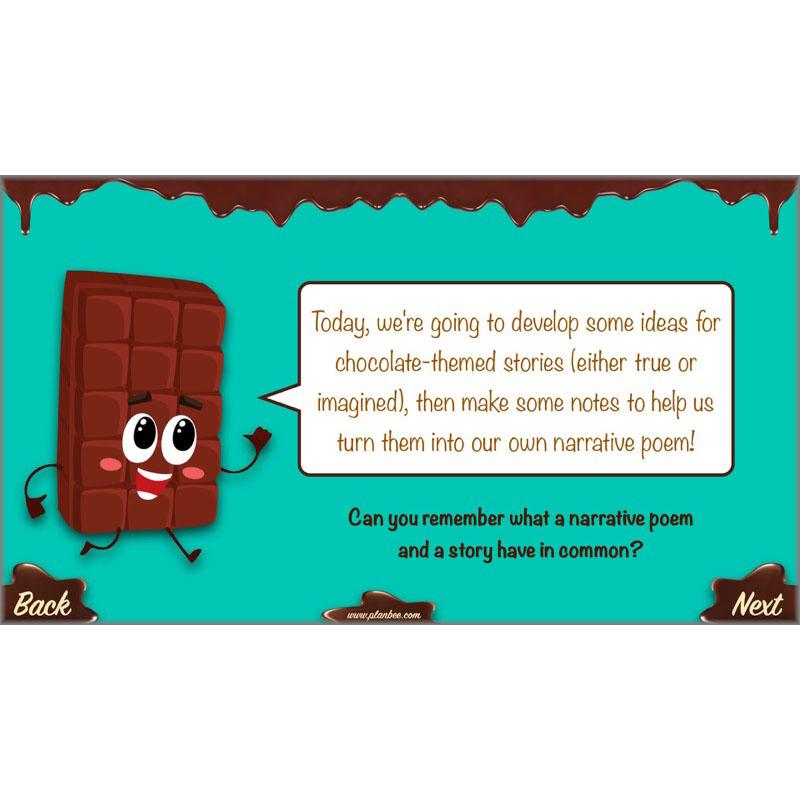 PlanBee Chocolate Poetry KS2 | Poetry Year 4