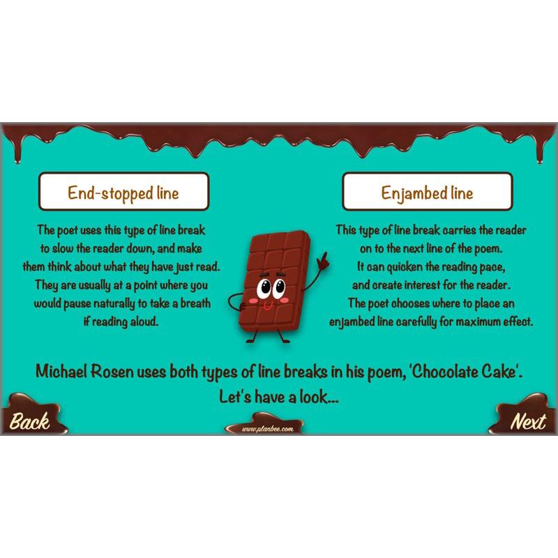 PlanBee Chocolate Poetry KS2 | Poetry Year 4