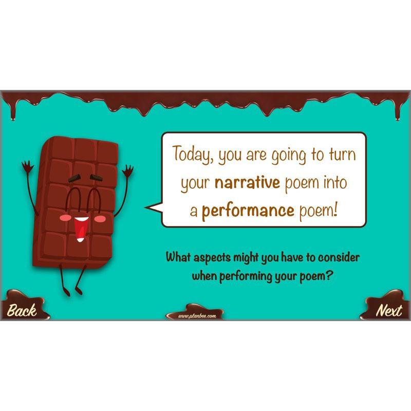 PlanBee Chocolate Poetry KS2 | Poetry Year 4