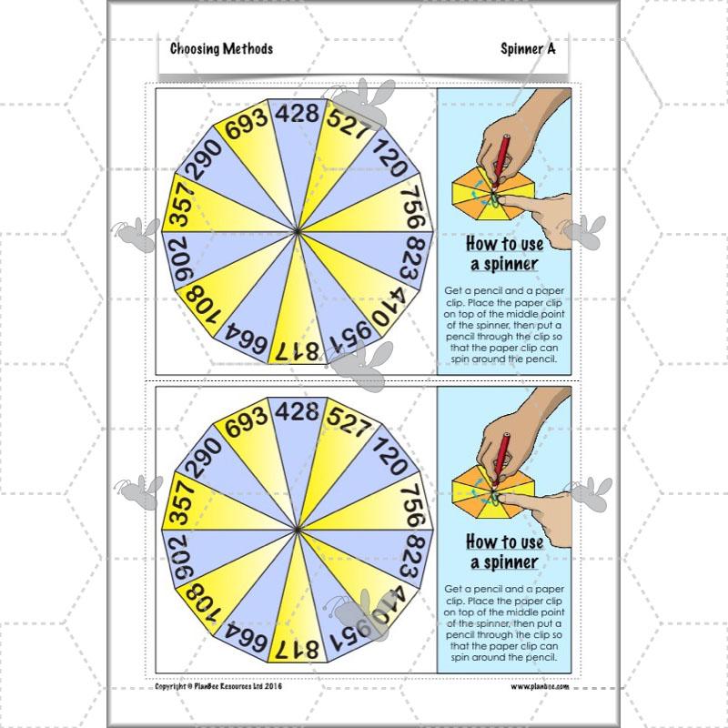 PlanBee Choosing Methods - Complete Year 6 Maths Planning and Resources